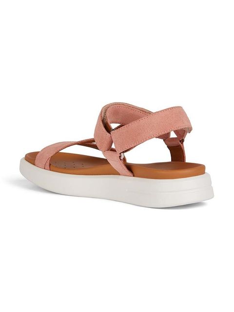 Geox sandały skórzane D XAND 2S B damskie kolor złoty D45PAB 022NF C5QH8