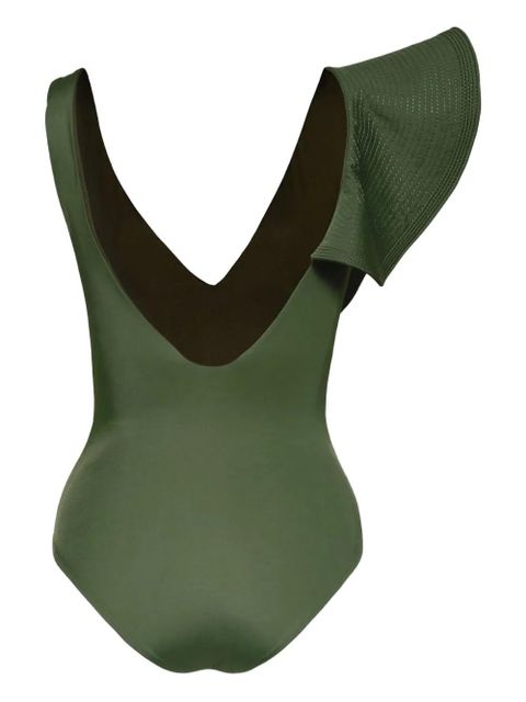 Johanna Ortiz Boleros ruffled swimsuit - Green - zdjęcie produktu nr 2