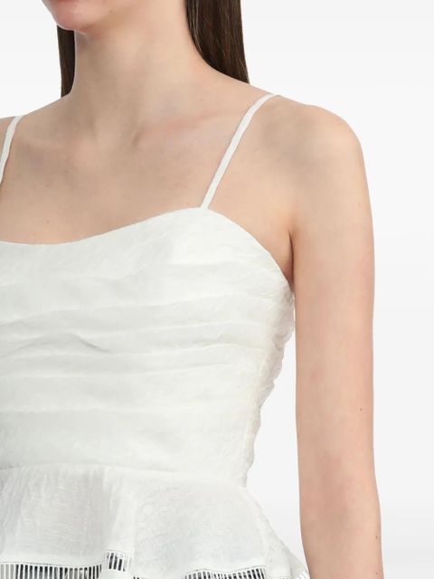 Aje Cinque jacquard top - White - zdjęcie produktu nr 2