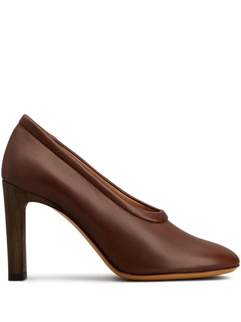 Tod's leather pumps - Brown - zdjęcie produktu nr 1