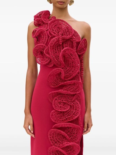 Cult Gaia Arri knitted gown - Pink