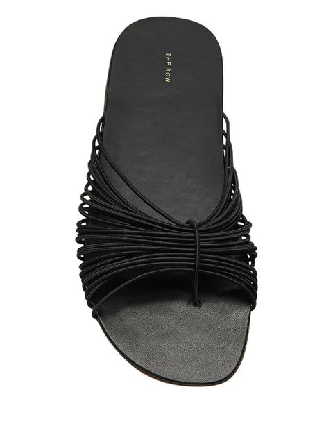 The Row Sara strappy flat sandals - Black - zdjęcie produktu nr 2
