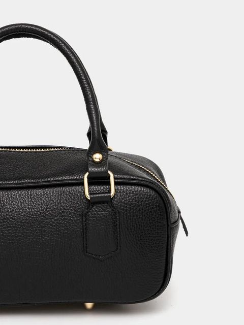 Answear.LAB torebka skórzana kolor czarny