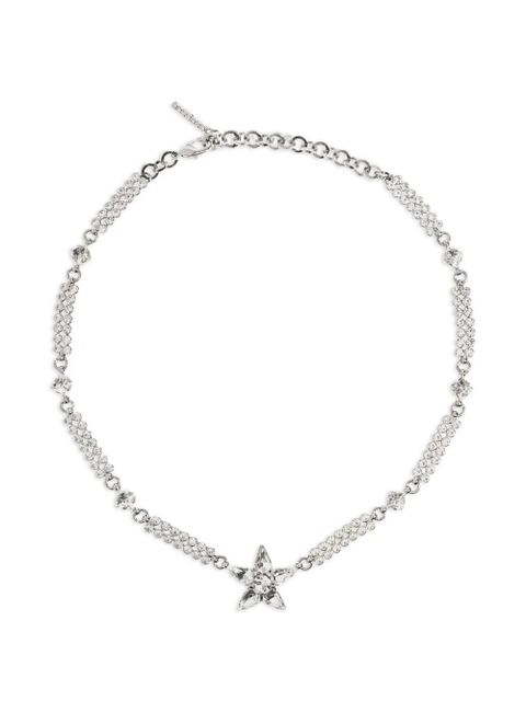 Alessandra Rich star-charm necklace - Silver - zdjęcie produktu nr 1