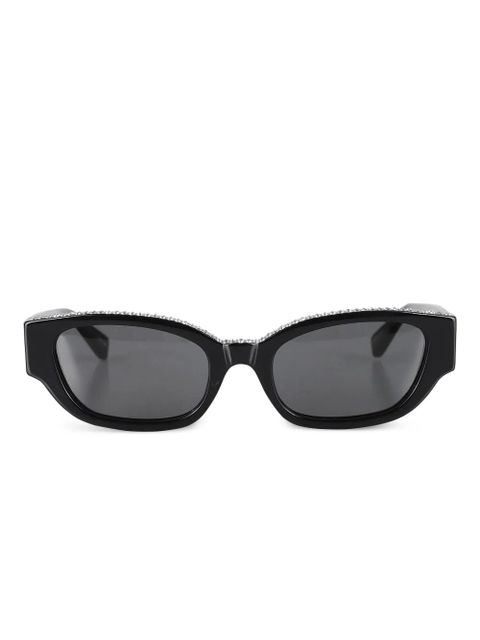 Magda Butrym crystal embellished sunglasses - Black - zdjęcie produktu nr 1