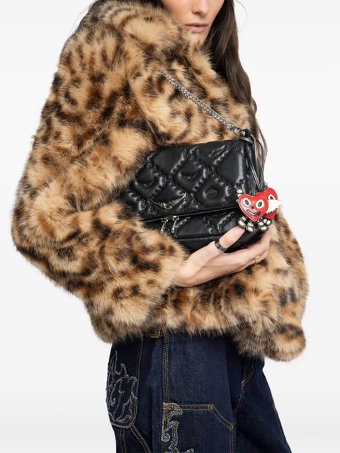 Zadig&Voltaire Rock II quilted chain crossbody bag - Black - zdjęcie produktu nr 2