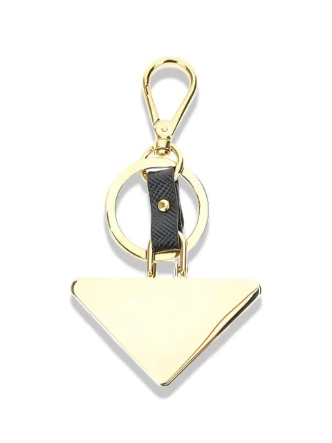 Prada triangle keyring - Black - zdjęcie produktu nr 2