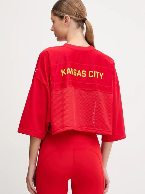 Nike t-shirt Jersey Fashion Top damski kolor czerwony 03O3-65N-7G-5HX