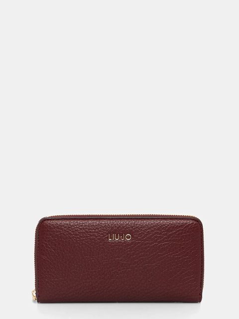 Liu Jo portfel damski kolor bordowy AF5170.E0027 - zdjęcie produktu nr 1