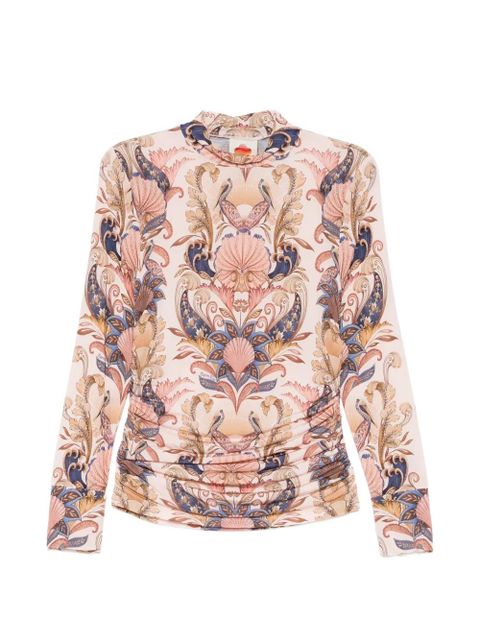 FARM Rio Sea Garden blouse - Pink - zdjęcie produktu nr 1