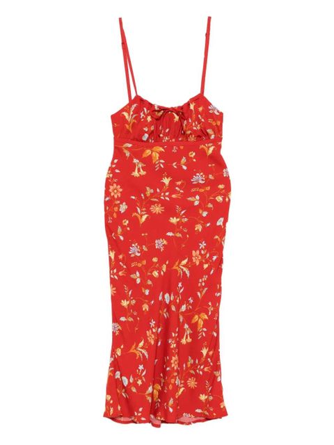 Reformation Camira dress - Red - zdjęcie produktu nr 1