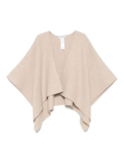 Max Mara asymmetric-hem poncho - Neutrals - zdjęcie produktu nr 1