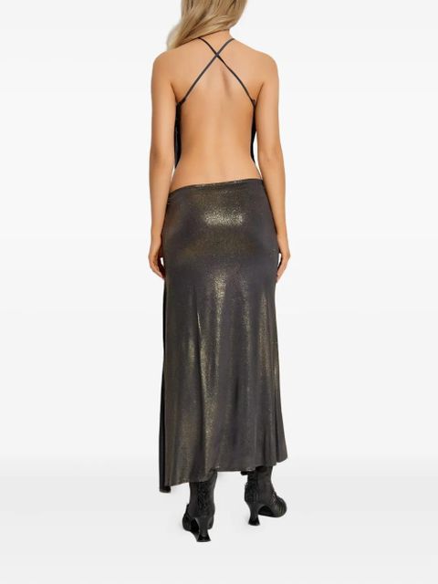 Diesel D-Karam halterneck dress - Grey