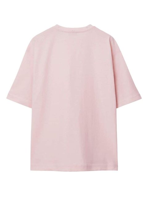 Burberry EKD-print cotton T-shirt - Pink