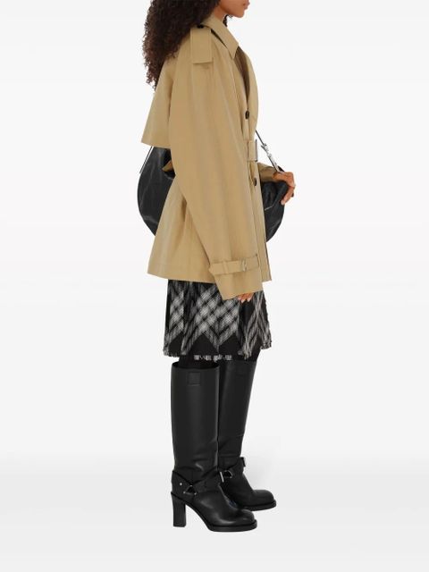Burberry belted cotton trench coat - Neutrals