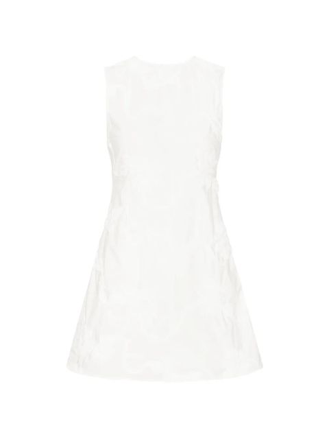 ROTATE BIRGER CHRISTENSEN flower flared mini dress - White - zdjęcie produktu nr 1