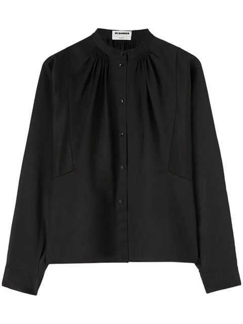 Jil Sander Sunday P.M. long-sleeve shirt - Black - zdjęcie produktu nr 1