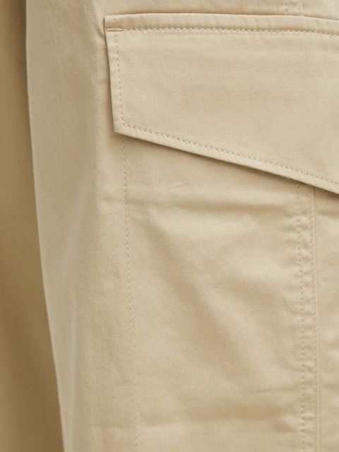 Marc O'Polo spodnie damskie kolor beżowy proste high waist 402023110303