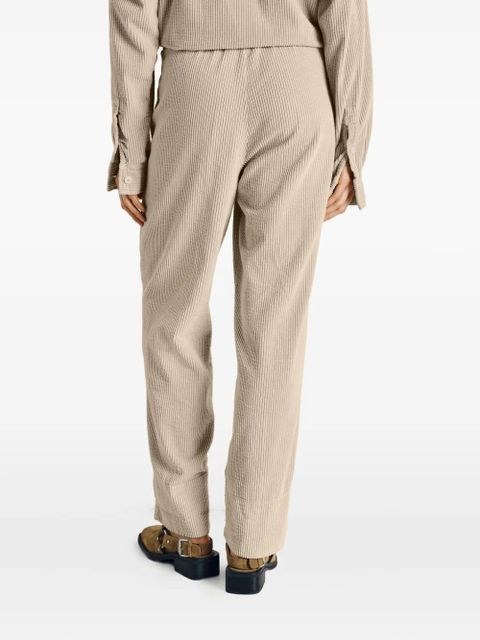 American Vintage Padow elasticated corduroy trousers - Neutrals