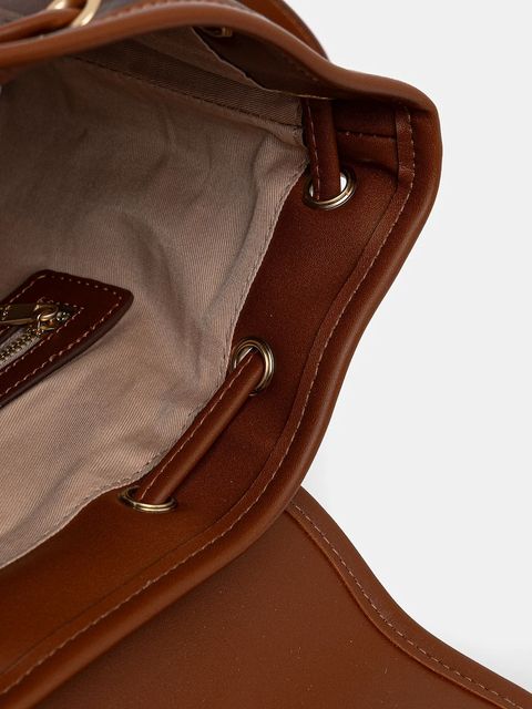 Silvian Heach plecak WELME damski kolor brązowy duży RCA25012ZA