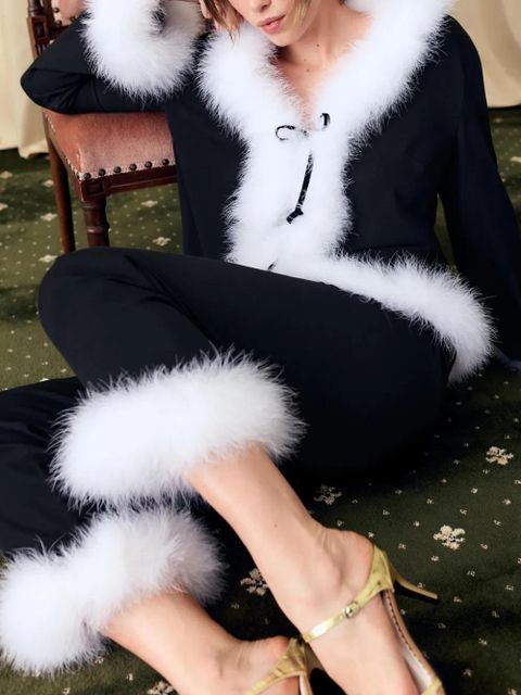 Sleeper Venus in Love trousers - Black - zdjęcie produktu nr 2