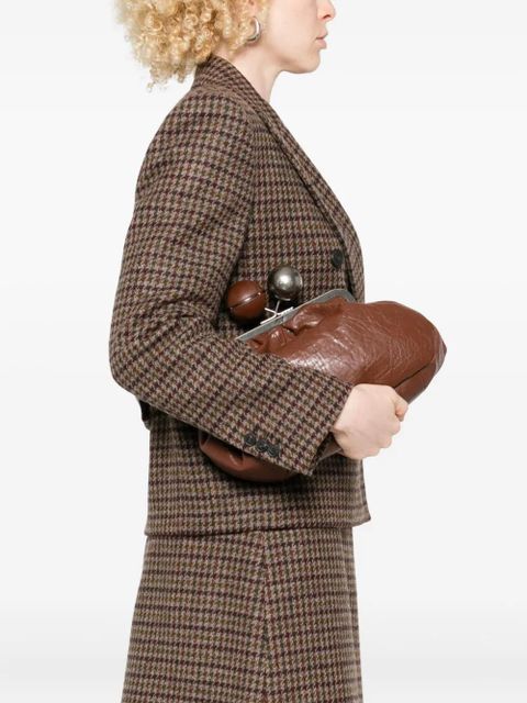 Weekend Max Mara Pancia clutch bag - Brown - zdjęcie produktu nr 2