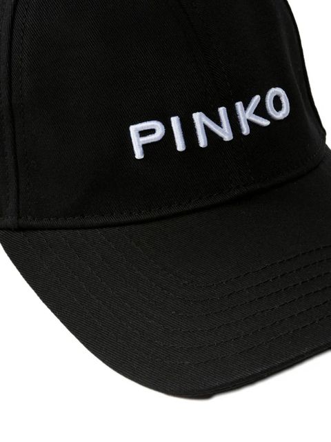 PINKO logo-detail baseball cap - Black