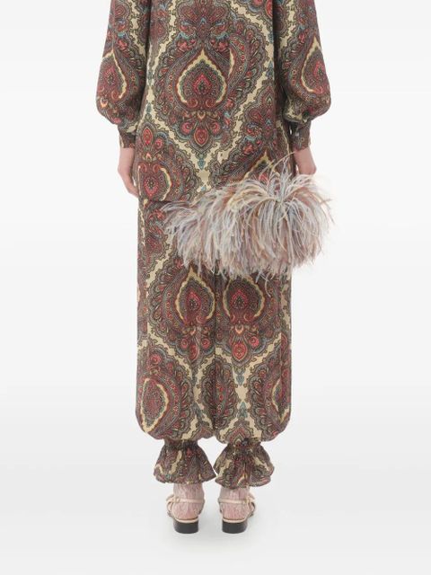 Valentino Garavani Voyage Imaginaire-print trousers - Red