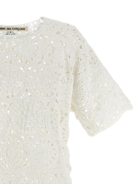 Comme Des Garçons round-neck T-shirt - Neutrals