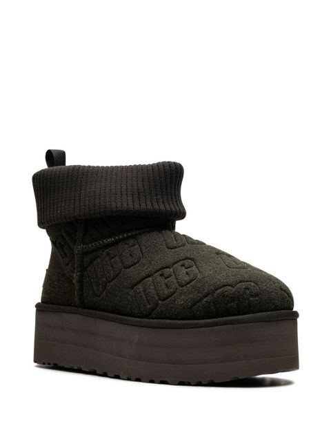 UGG Classic Mini Platform "Forest Night" boots - Green