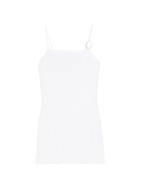 Oséree sequin-embellished mini dress - White - zdjęcie produktu nr 1