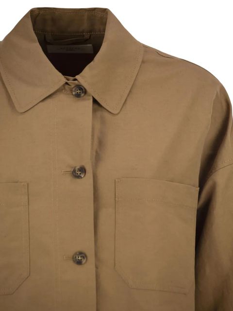 Weekend Max Mara chest-pocket jacket - Brown