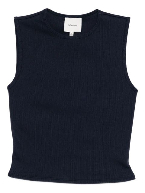 Reformation Ryland tank top - Blue - zdjęcie produktu nr 1