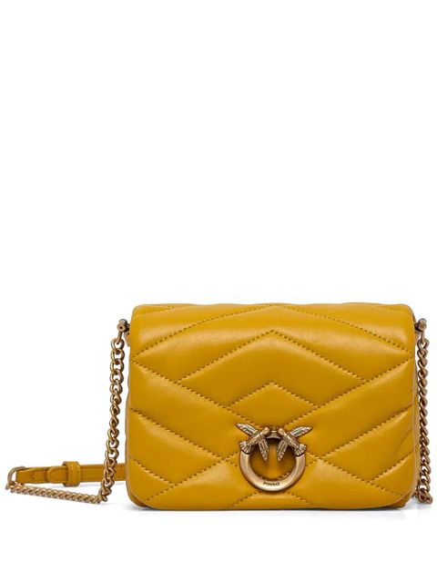 PINKO Love Click cross body bag - Yellow - zdjęcie produktu nr 1
