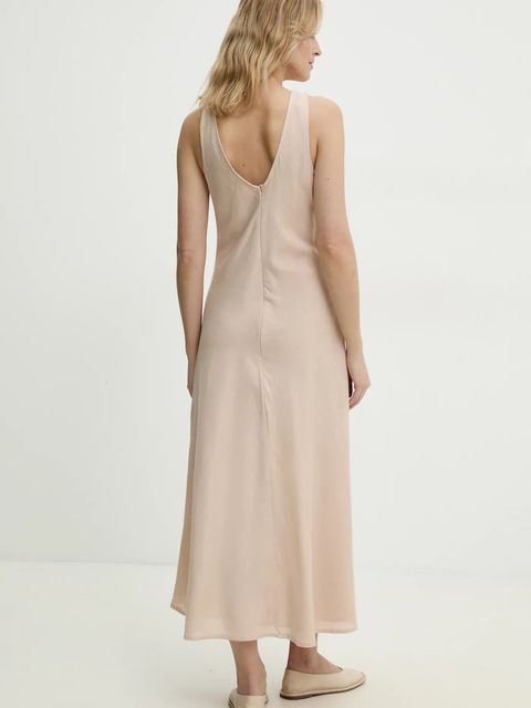 Answear.LAB sukienka z lnem