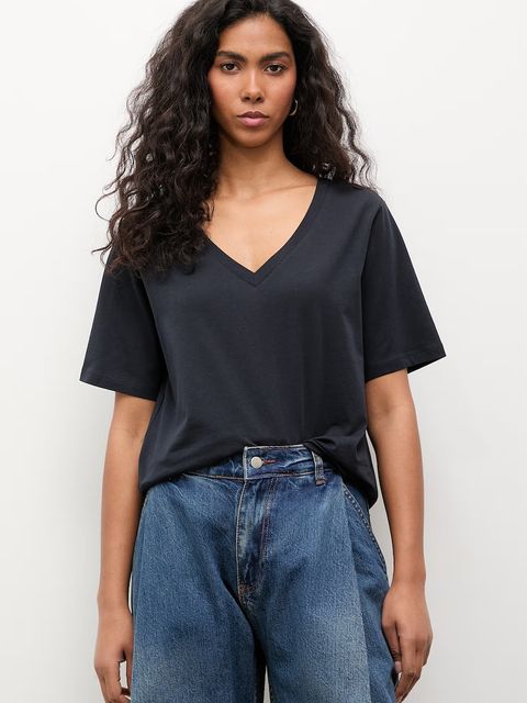 Answear.LAB T-shirt basic damski bawełniany - zdjęcie produktu nr 1