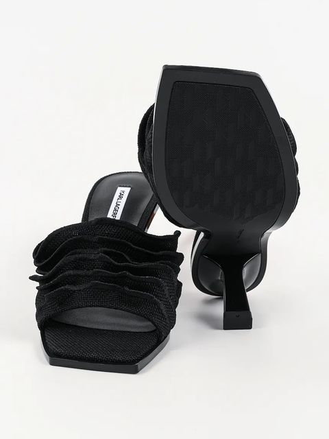 Karl Lagerfeld klapki Karmel