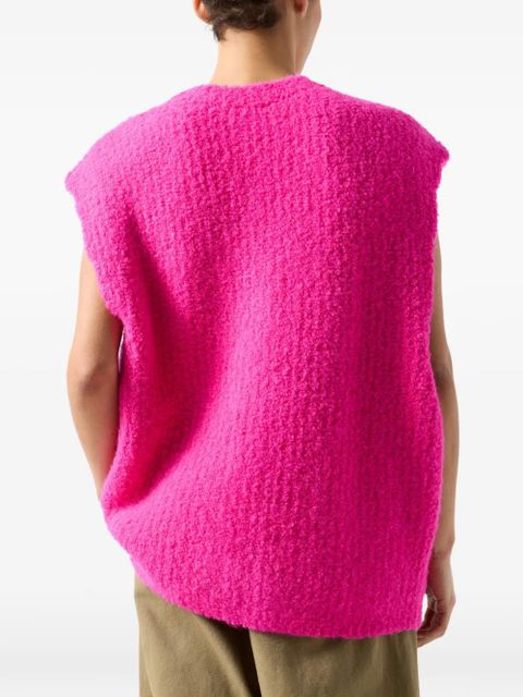 American Vintage Zolly V-neck cardigan - Pink