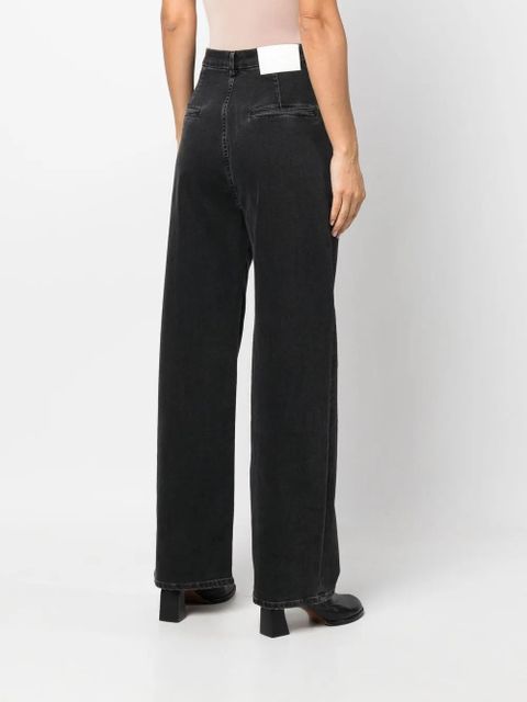 LouLou de Saison wide-leg jeans - Black