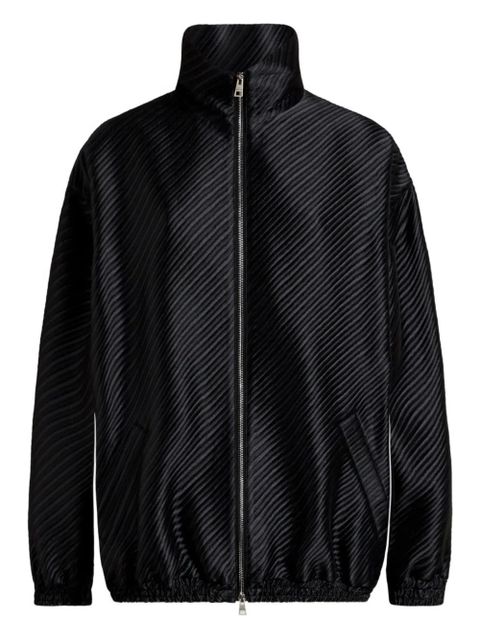 ETRO striped-jacquard bomber jacket - Black - zdjęcie produktu nr 1