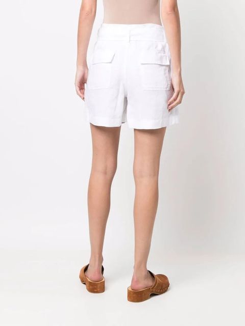 Lauren Ralph Lauren Daviana tied shorts - White