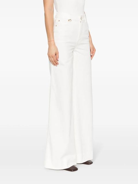 ZIMMERMANN Matchmaker wide-leg jeans - White