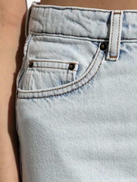 American Vintage Joybird high-waisted straight jeans - Blue