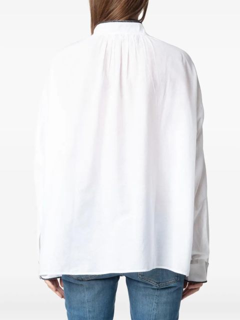 Zadig&Voltaire Tigy cotton blouse - White