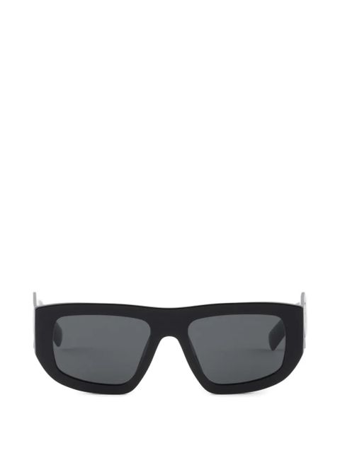 Prada Eyewear sunglasses with triangle logo - Black - zdjęcie produktu nr 1