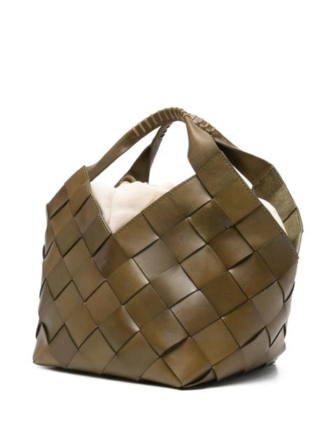 DRAGON DIFFUSION leather tote bag - Green