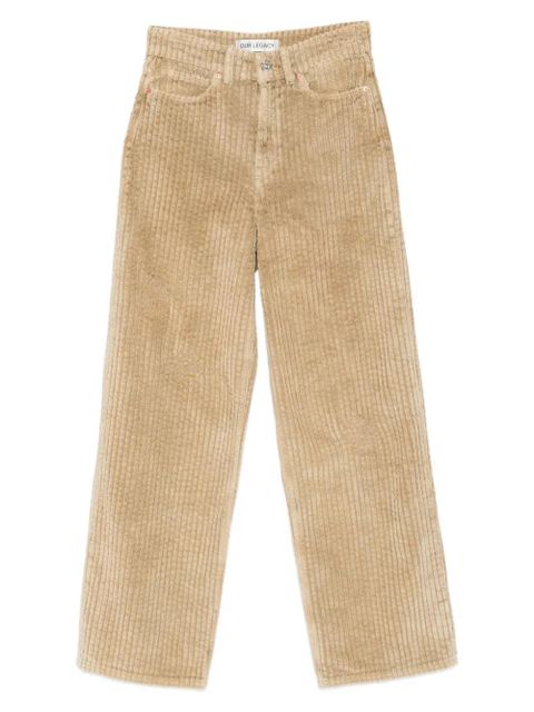 OUR LEGACY corduroy trousers - Neutrals - zdjęcie produktu nr 1