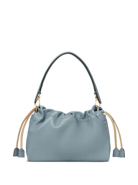 FENDI Mamma Baguette drawstring shoulder bag - Blue - zdjęcie produktu nr 2