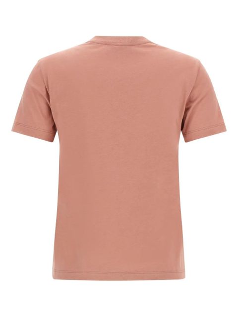 FENDI embroidered T-shirt - Pink