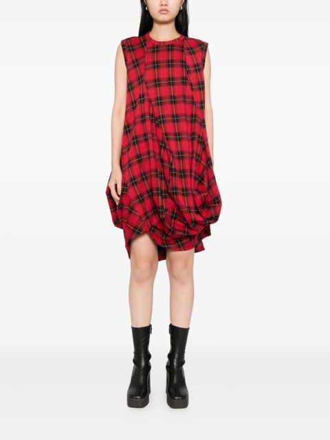 Comme Des Garçons asymmetric sleeveless dress - Red - zdjęcie produktu nr 2